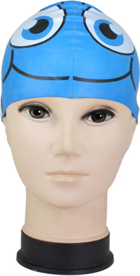 

Neska Moda Silicon Anti-Allergic Swimming Cap(Blue, Pack of 1)