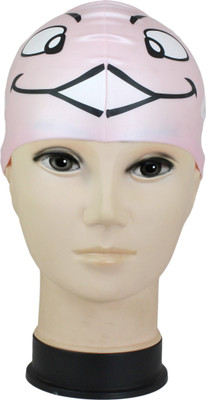 

Neska Moda Silicon Anti-Allergic Swimming Cap(Pink, Pack of 1)