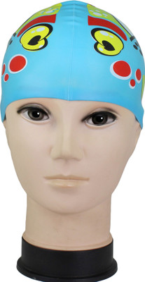 

Neska Moda Silicon Anti-Allergic Swimming Cap(Blue, Pack of 1)