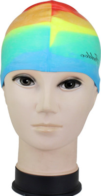 

Neska Moda Silicon Anti-Allergic Swimming Cap(Multicolor, Pack of 1)