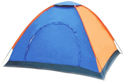 

KUMAKA Large 3 Person Waterproof Dome Campimg Tent - Orange + Blue Tent - For Outdoor(Orange), Blue;orange