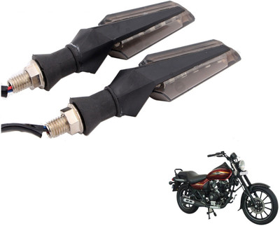 MOCKHE Front, Rear LED Indicator Light for Bajaj Avenger 150(White)