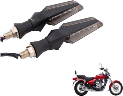 MOCKHE Front, Rear LED Indicator Light for Bajaj Avenger 220 DTS-i(White)