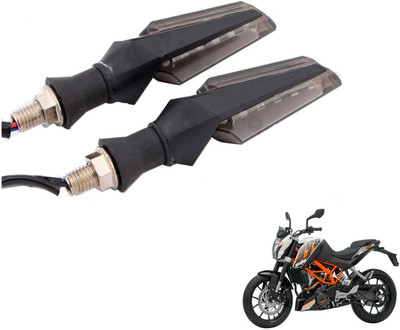 MOCKHE Front, Rear LED Indicator Light for KTM Duke 390(White)