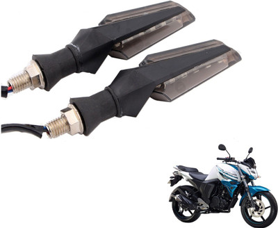 MOCKHE Front, Rear LED Indicator Light for Yamaha FZ S(White)