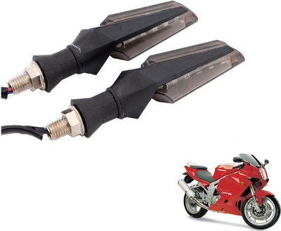 MOCKHE Front, Rear LED Indicator Light for Hyosung GT650R(White)