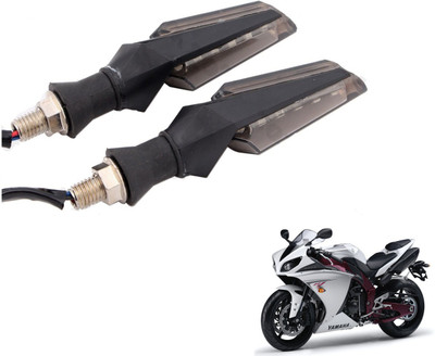 MOCKHE Front, Rear LED Indicator Light for Yamaha R1(White)