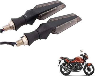 MOCKHE Front, Rear LED Indicator Light for Hero CBZ Extreme(White)