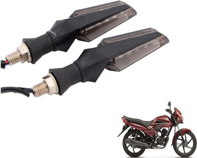 MOCKHE Front, Rear LED Indicator Light for Honda Dream Yuga(White)