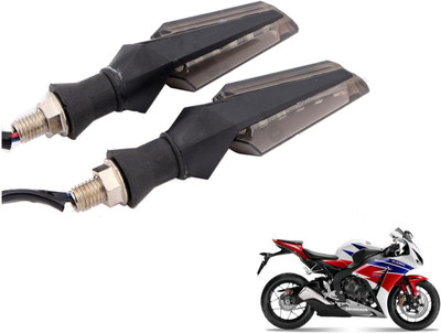MOCKHE Front, Rear LED Indicator Light for Honda CBR(White)