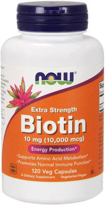 

Now Foods BIOTIN 10MG(1000MCG)(120 No)