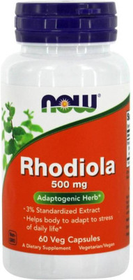 

Now Foods Rhodiola 500mg 60Caps(60 No)