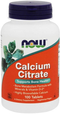 Now Foods Calcium Citrate(100 No)