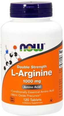 

Now Foods Double Strength L-arginine(120 No)