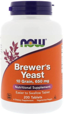 

Now Foods Brewer's Yeast(200 No)