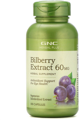 

GNC Bilberry for Eye Health (100 Capsules)(100 No)