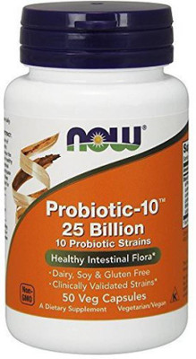 

Now Foods Probiotic-10 50 Nos(50 No)