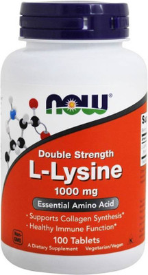 

Now Foods L-Lysine 1000 mg - 100 Tablets(100 No)