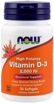 

Now Foods Vitamin D-3(30 No)