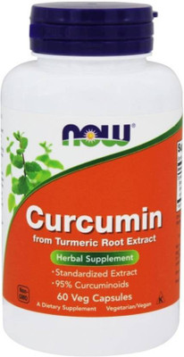 

Now Foods Curcumin from Turmeric Root Extract(60 No)