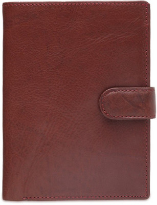 

Teakwood Men Brown Genuine Leather Wallet(6 Card Slots)