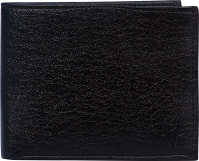 SAMTROH Boys Black Artificial Leather Wallet(3 Card Slots)