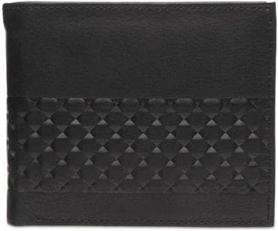 

Teakwood Men Black Genuine Leather Wallet(6 Card Slots)