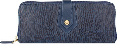 

Hidesign Women Casual Blue Genuine Leather Wallet(1 Card Slot)
