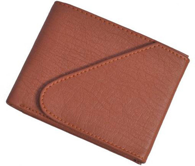 

Wildland Men Tan Artificial Leather Wallet(5 Card Slots)