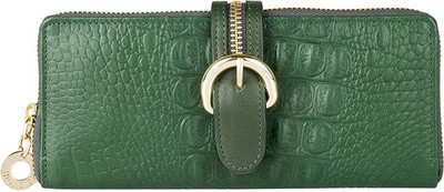 

Hidesign Women Formal Green Genuine Leather Wallet(1 Card Slot)