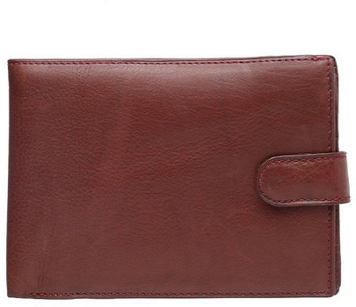 

Teakwood Men Brown Genuine Leather Wallet(6 Card Slots)