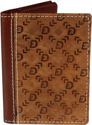 

OROLYF Men Casual Brown Genuine Leather Card Holder(8 Card Slots)