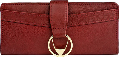 

Hidesign Women Casual Maroon Genuine Leather Wallet(1 Card Slot), Red