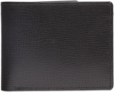 

Teakwood Men Black Genuine Leather Wallet(9 Card Slots)