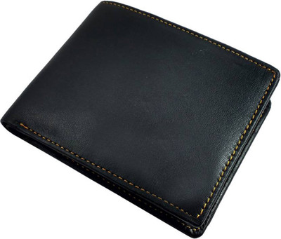 

Wildland Men Black Genuine Leather Wallet(3 Card Slots)