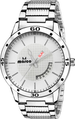 

MARCO DAY N DATE EXCLUSIVE 30CH-05 WHITE Watch - For Men