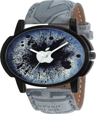 

Niyati Nx watch color Grey Leather Strap Print Dial For Men Watch - For Boys Watch - For Boys