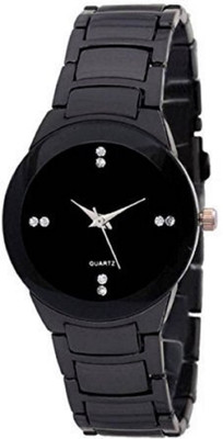 

Anjani Black stylish watch for Girl's and women's A44 Watch - For Women