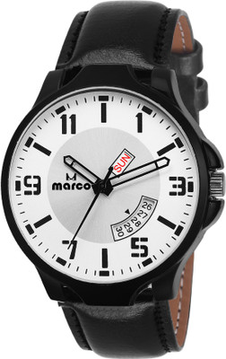

MARCO DAY N DATE EXCLUSIVE09BLK-402 WHT-BLK Watch - For Men
