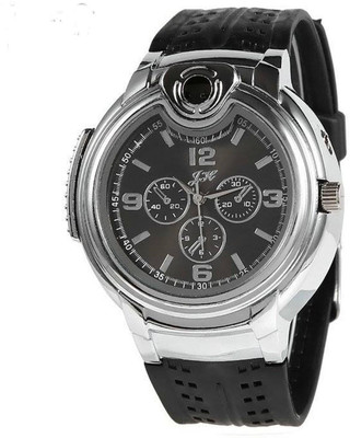 

indmart leather strap Watch - For Men & Women
