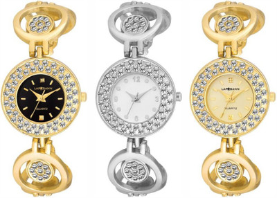 

Lapkgann Couture LC9097 combo pack of 3 Watch - For Women