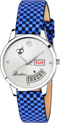 

Britex BT4122 Day and Date Functioning Designer Strap Gems series Analog Watch - For Women