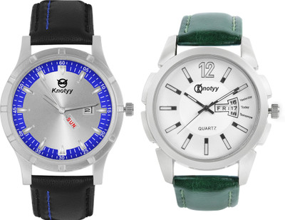 

Knotyy KNTYM27-M02 Day and Date Watch - For Men