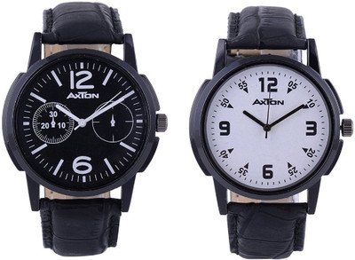 

AXTON AXG-6002 Analog Multicolor Dial Unisex Watch - (Pack of 2) Watch - For Men
