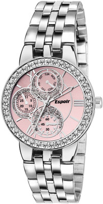 

Espoir Pink-456 Diva Diamond Collection Watch - For Women
