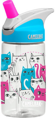 

CamelBak EDDY KIDS 0.4L - CATS 400 ml Sipper(Pack of 1, Multicolor)