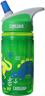 

CamelBak EDDY KIDS INSULATED 0.4L - GREEN DINOS 400 ml Sipper(Pack of 1, Multicolor)