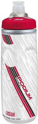 

CamelBak PODIUM CHILL 0.6L - RED 600 ml Sipper(Pack of 1, White, Red), Red;white