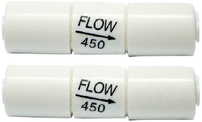 

Morning Star Technology RO/UV /UF/ TDS Water Purifier Flow Restrictor 450 ML - RO Spare Compatible for dolphin,kent,Grand,Aqua Guard and all Type RO Water Purifier Models Solid Filter Cartridge(00.5, Pack of 2)
