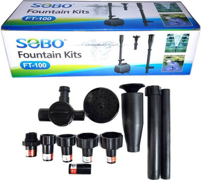 

Sobo Water Fountain Kits FT-100 | (Pump Not Included) | Extension for fountain pump | Water Ring Water Aquarium Pump(0 cm)